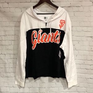 SF Giants Full Zip Color Block Hoodie